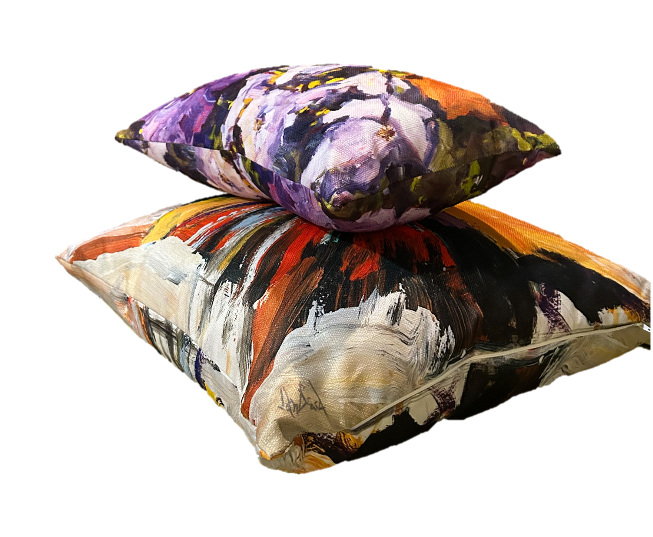 Abstract Tree Pillow