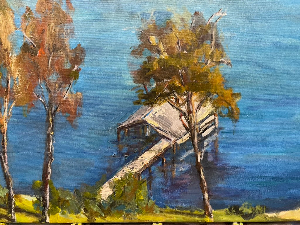 Cabin View Original by John Beard, 30x76