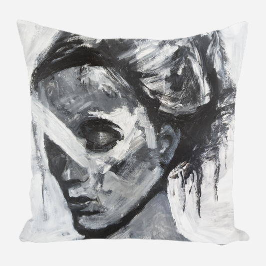 Abstract Girl Pillow