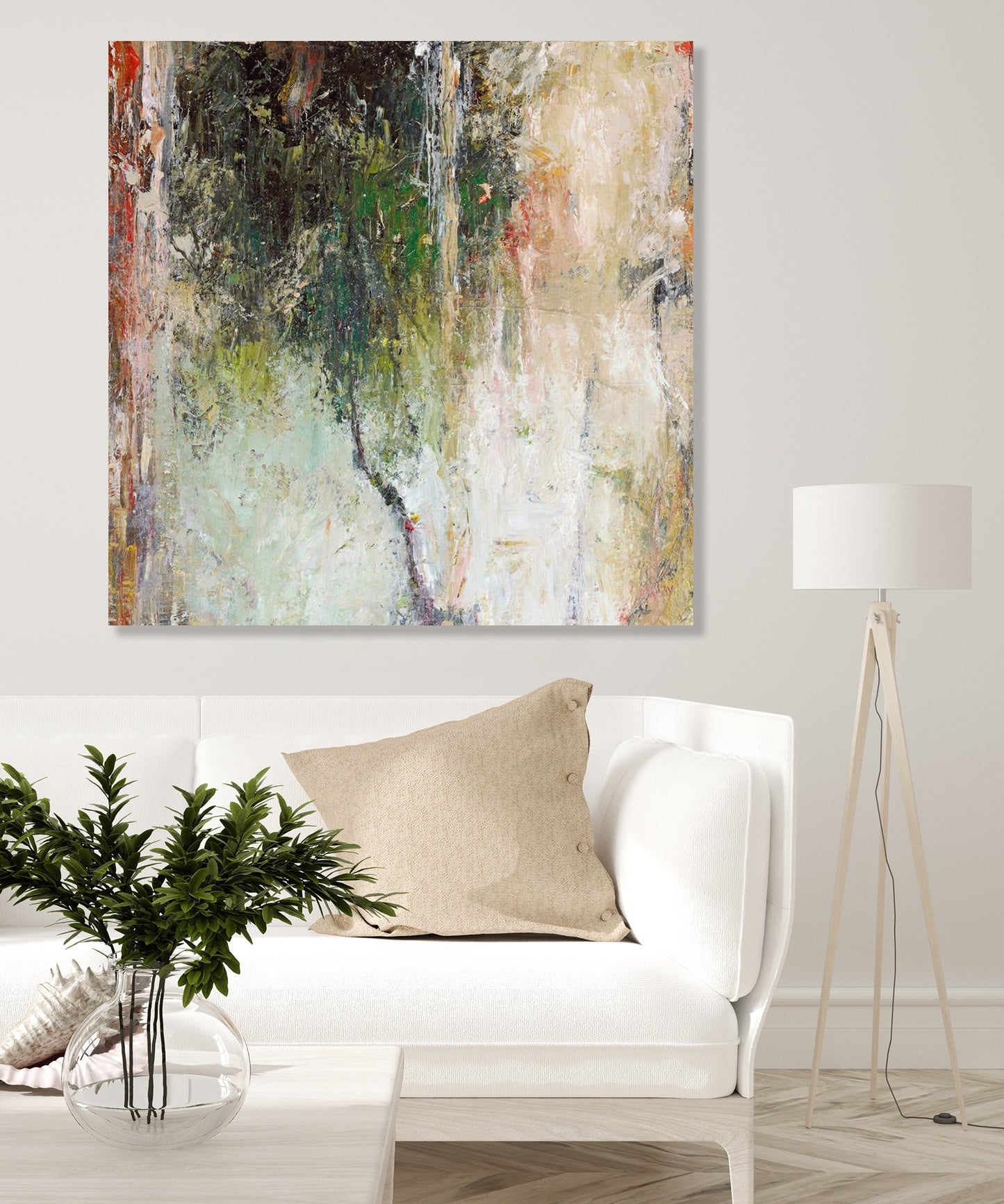 Abstract Tree Glossy Poster Print