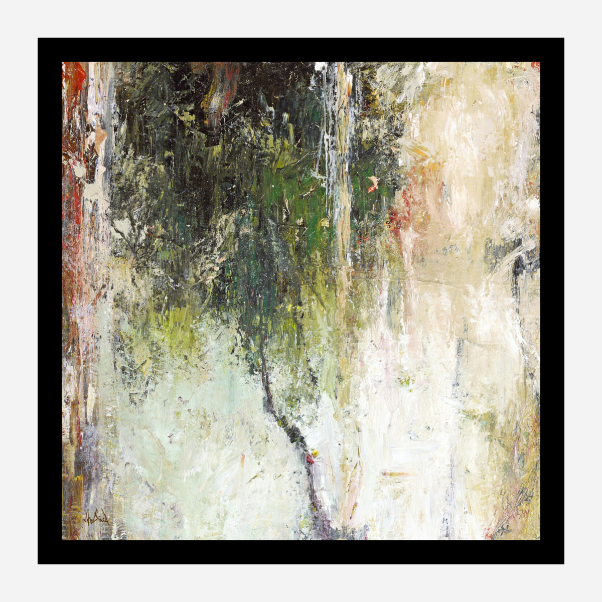 Abstract Tree Fine Art Paper Print