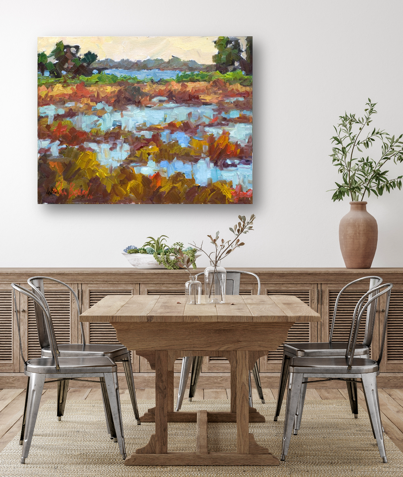 Amelia Marsh Artist Enhanced Canvas Print