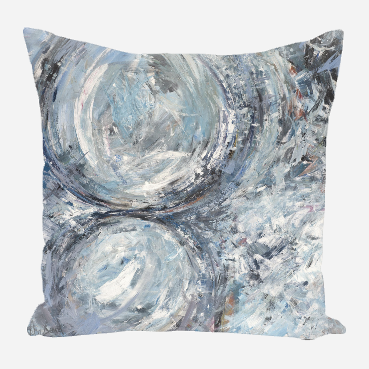 Aqua Azul III Pillow