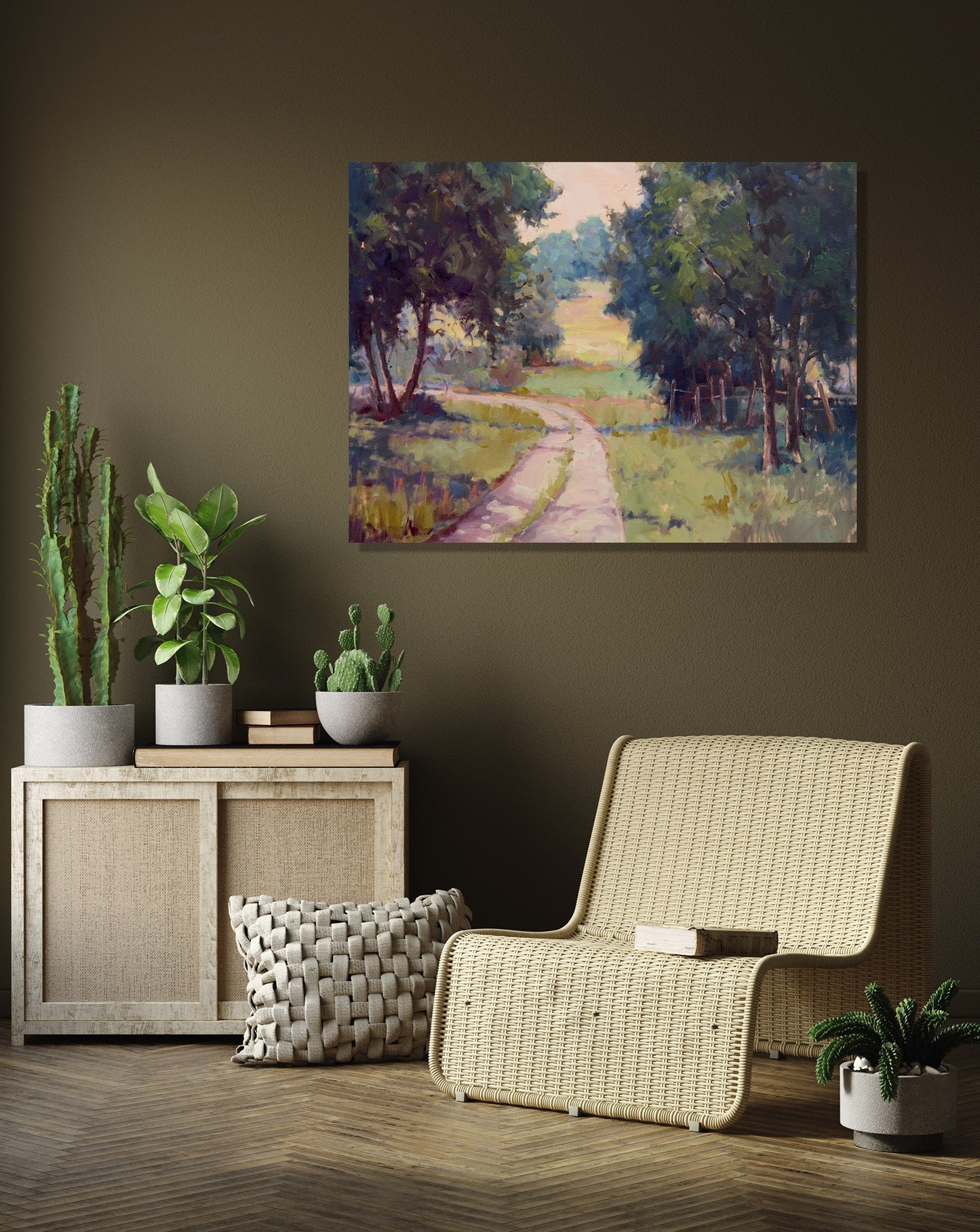 Around the Bend Fine Art Paper Print