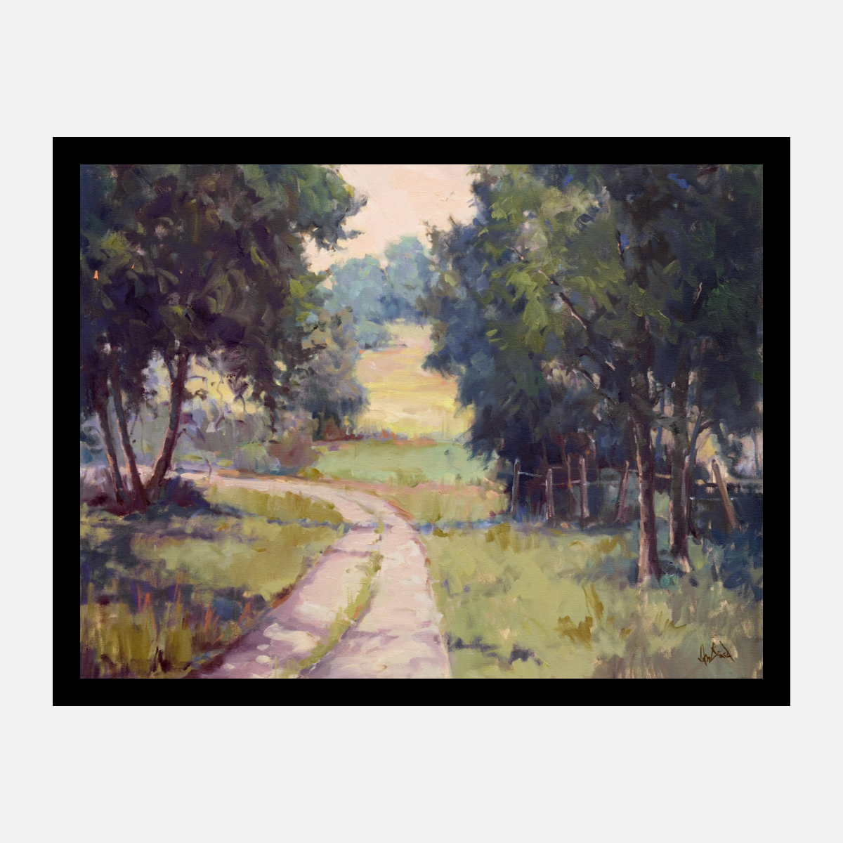 Around the Bend Fine Art Paper Print