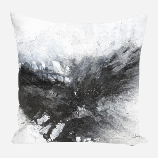 Black and Gray III Pillow