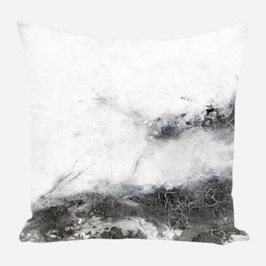 Black and Gray II Pillow