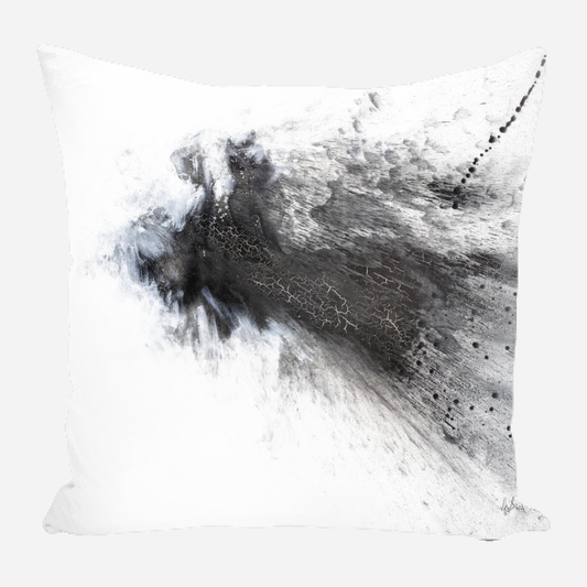 Black and Gray IV Pillow