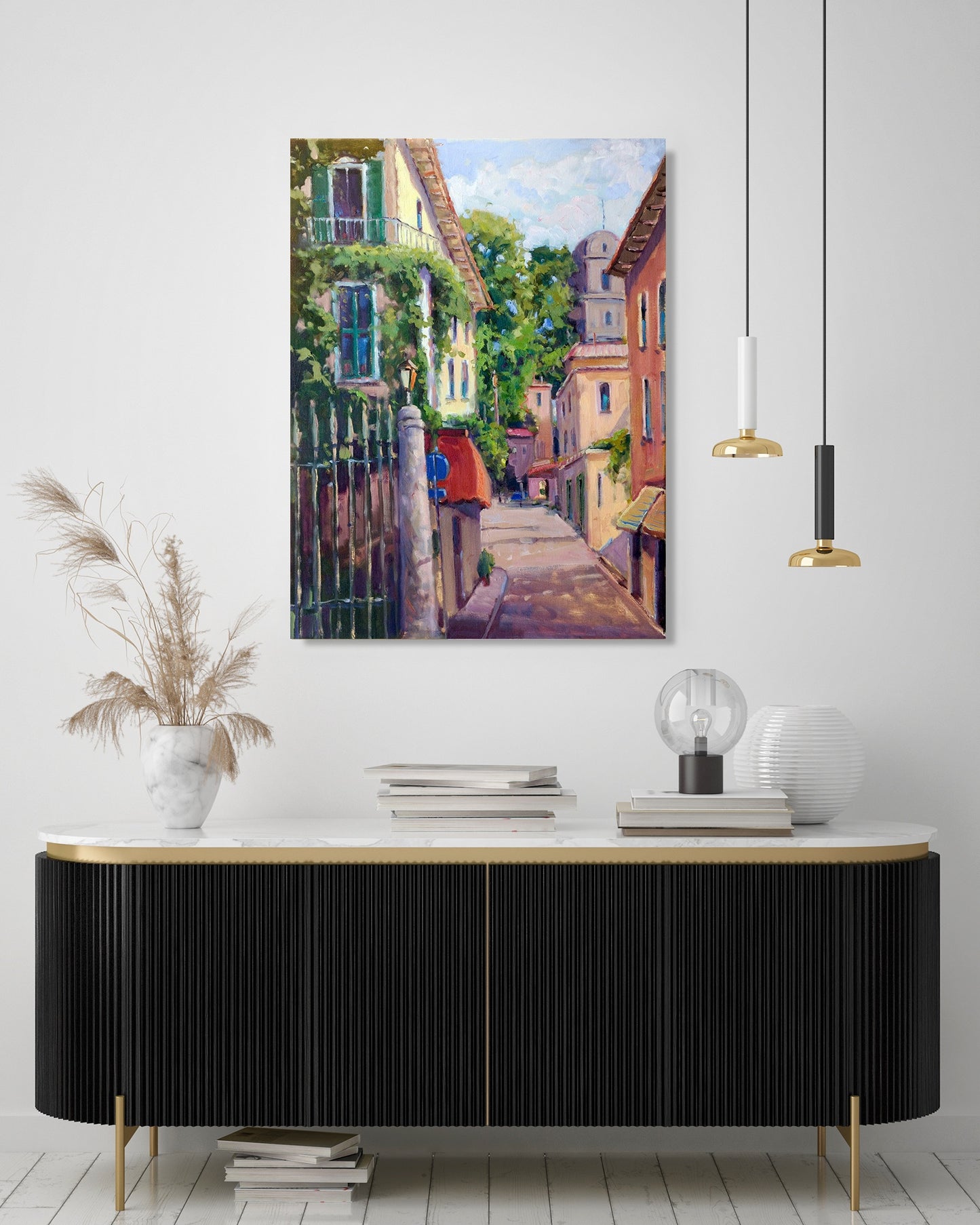 Balcony High Gloss Acrylic Print