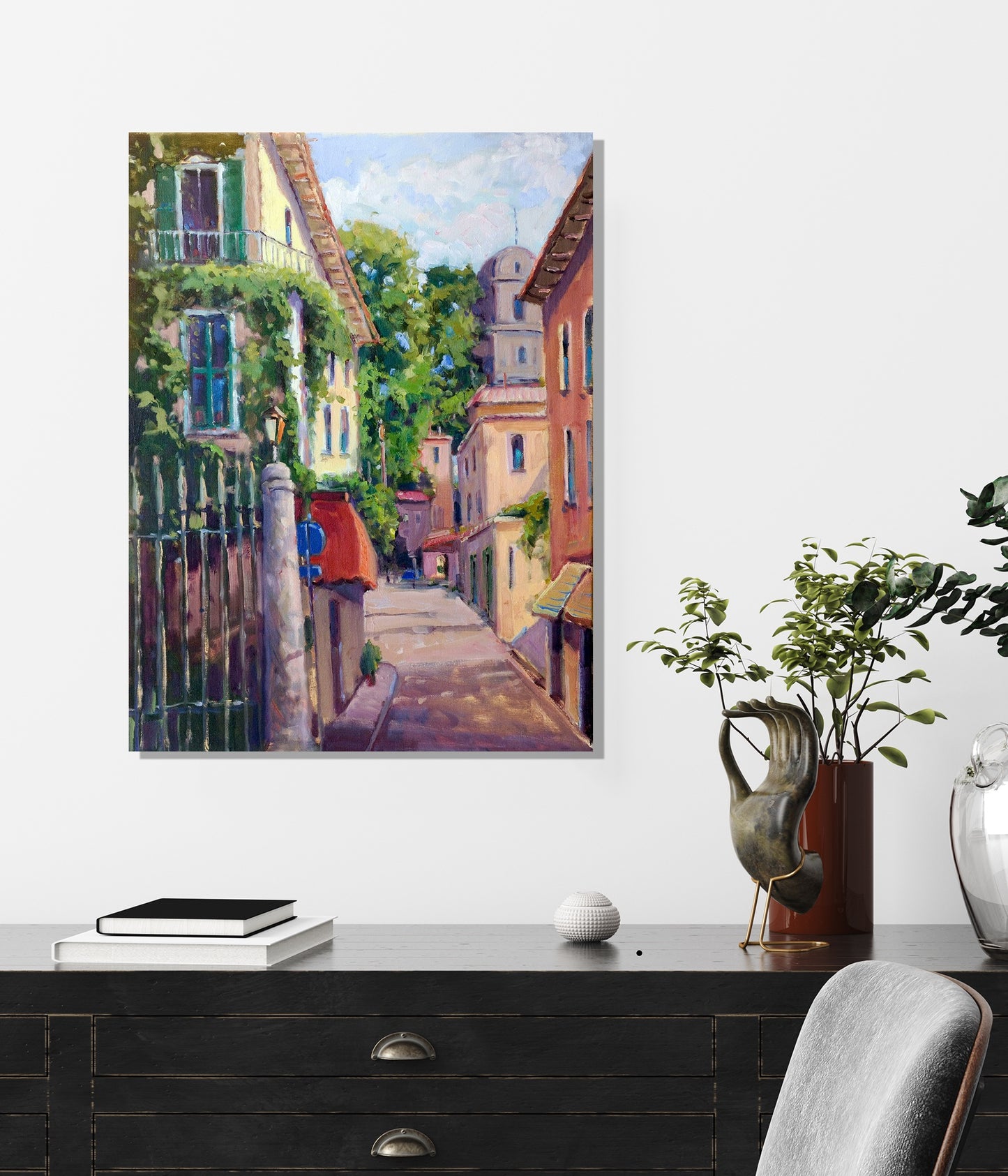 Balcony High Gloss Acrylic Print