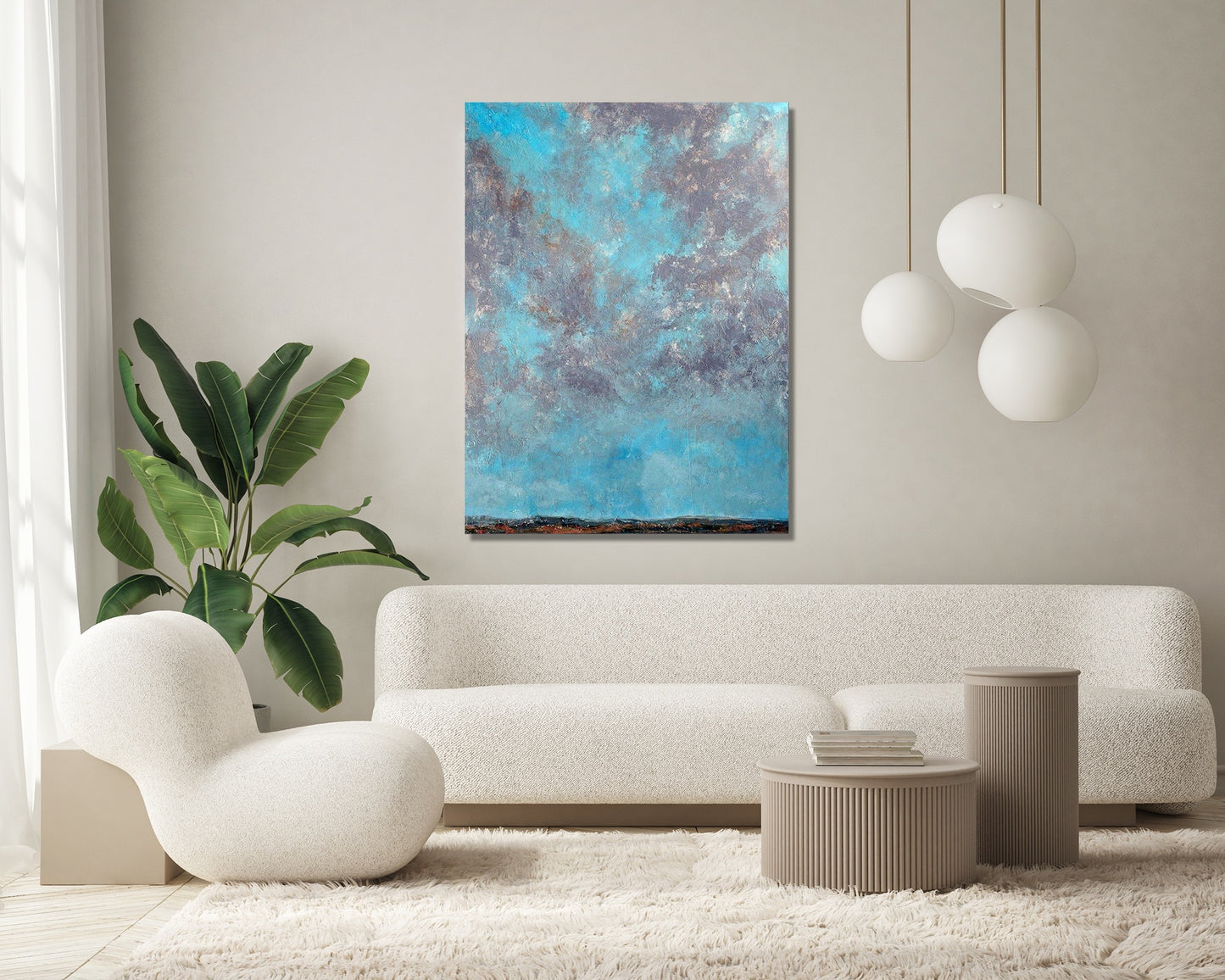 Big Sky Glossy Poster Print