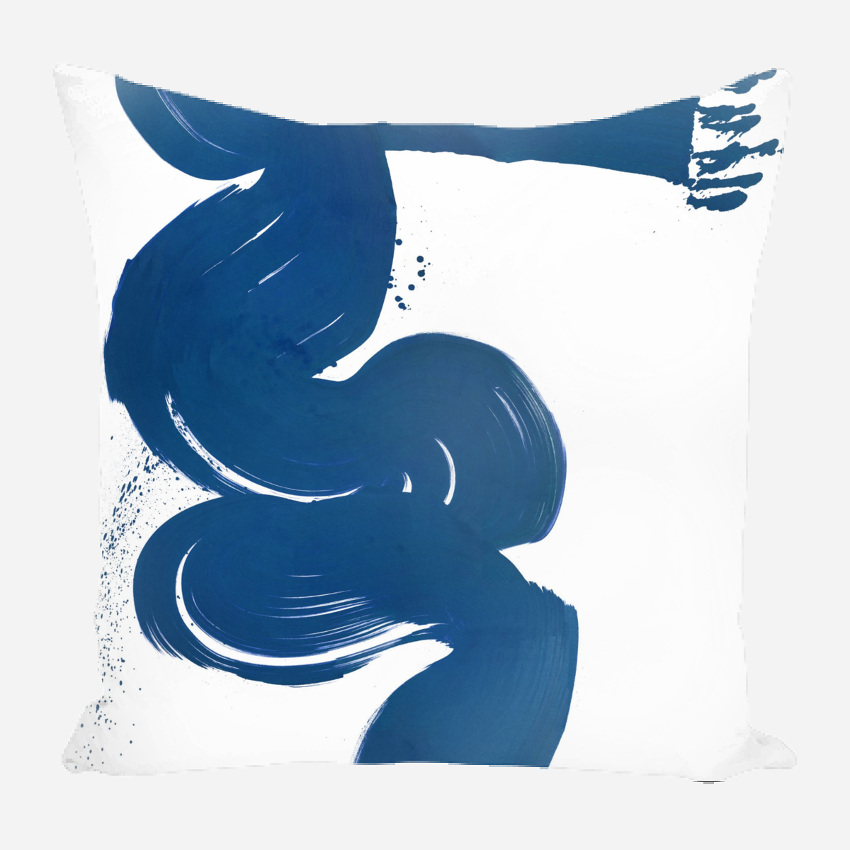 Blue Current Pillow