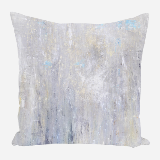 Blue Rain III Pillow