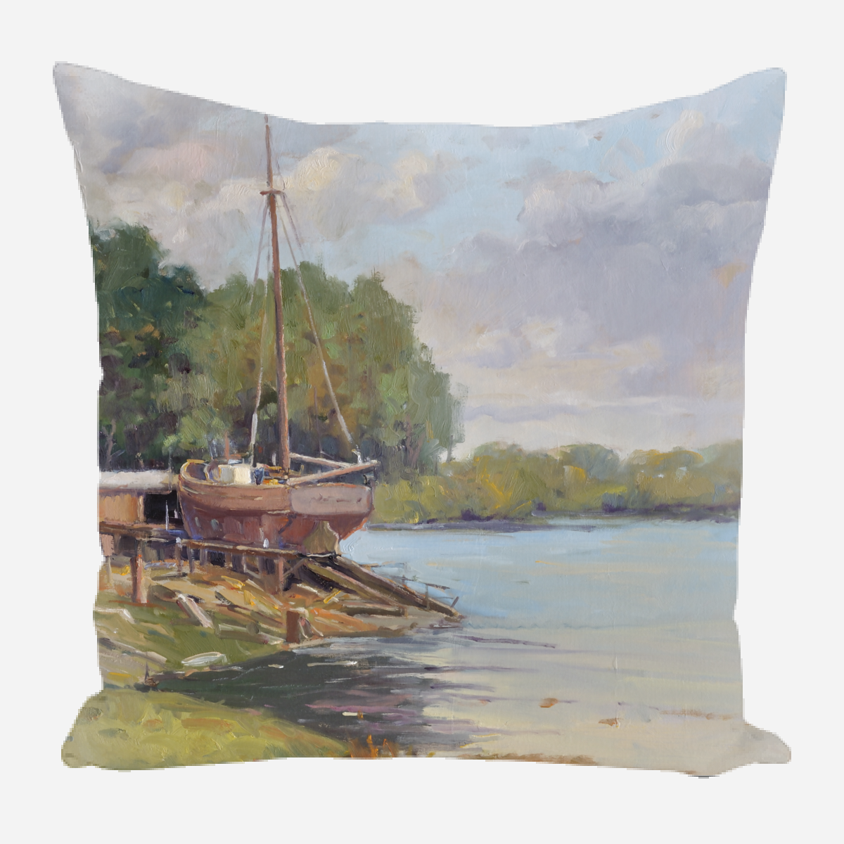 Boat Launch Pillow