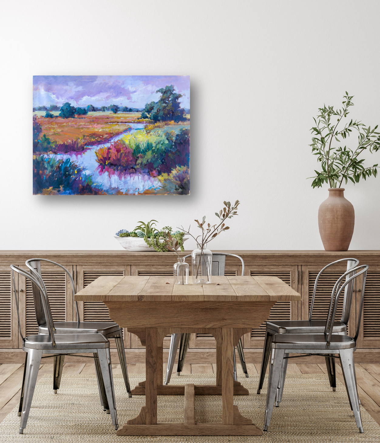 Bright Passage Artist Enhanced Canvas Print