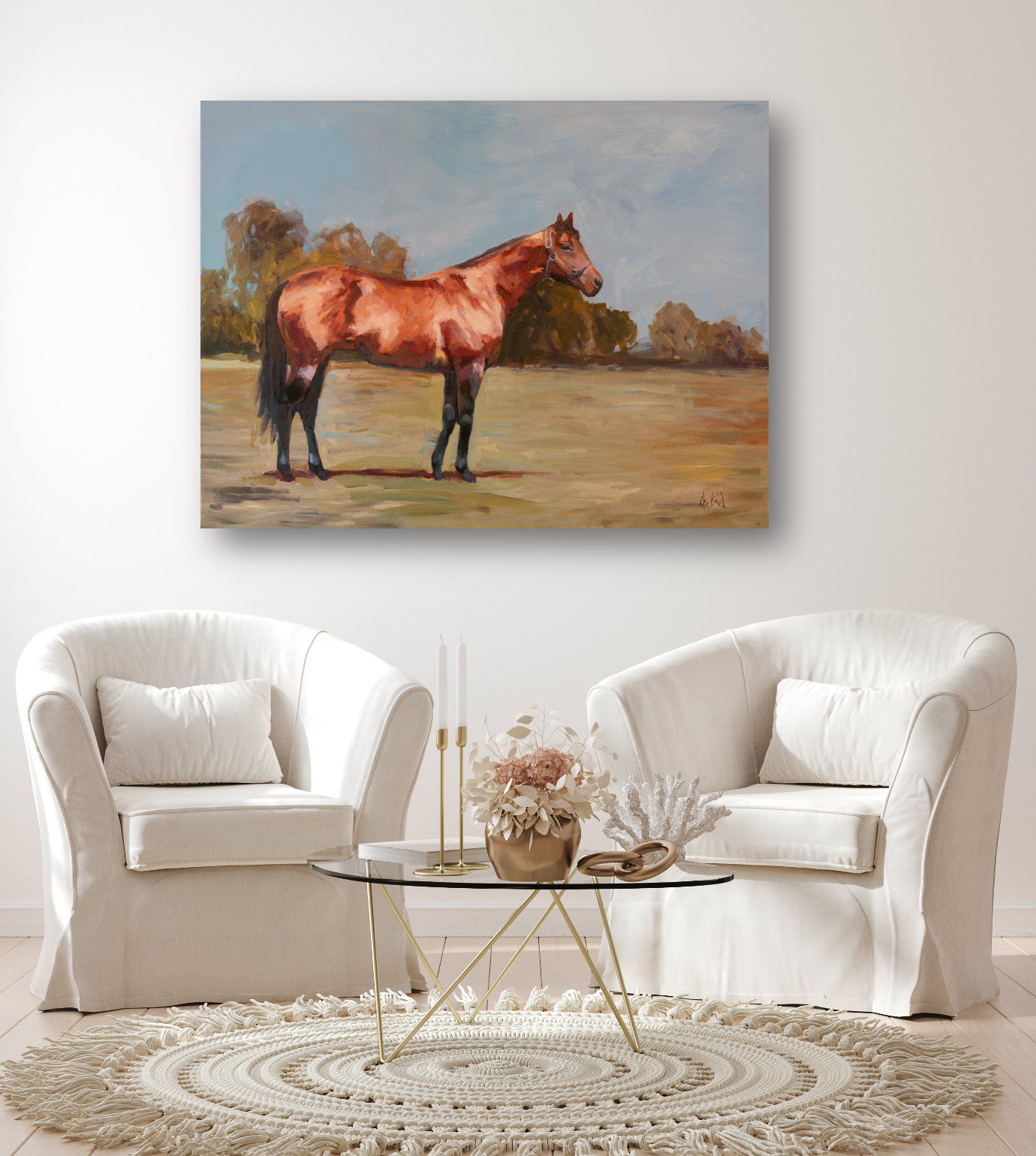 Champion Artist Enhanced Canvas Print