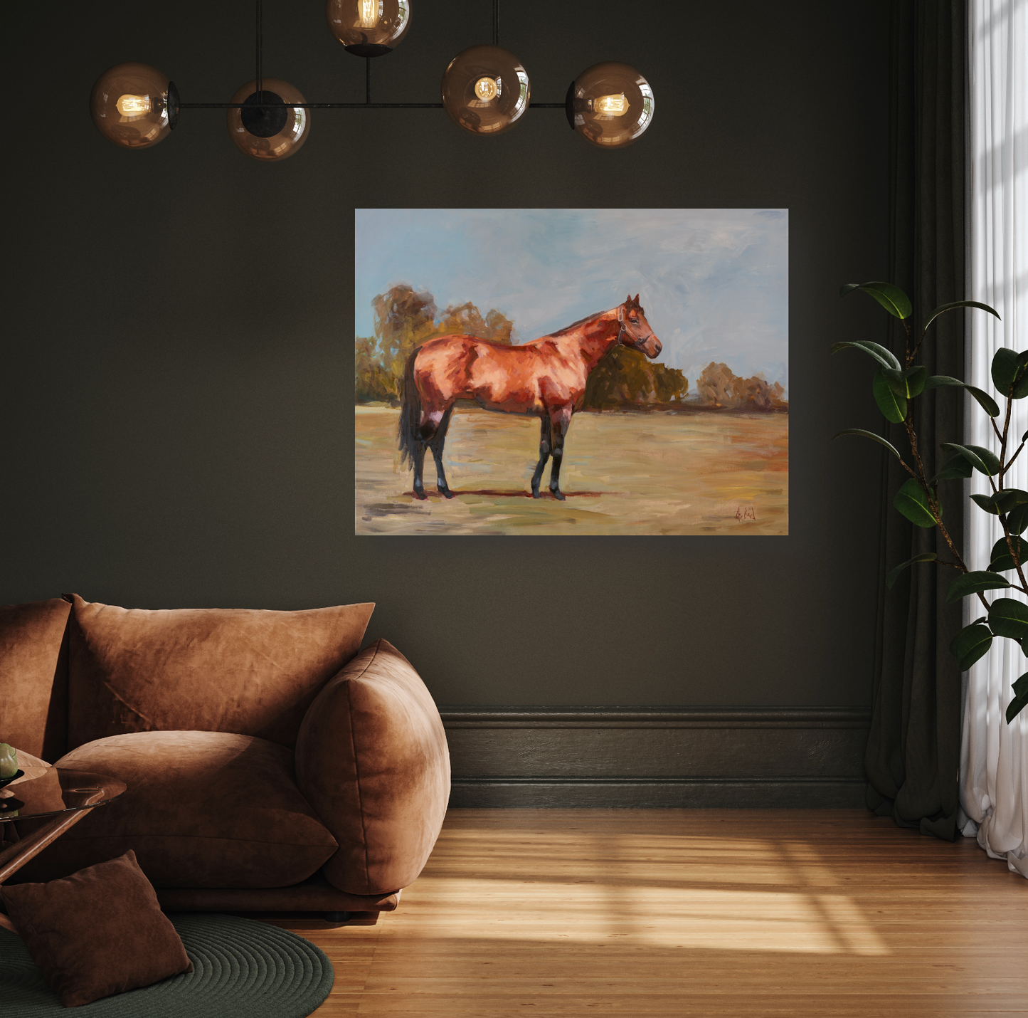 Champion Artist Enhanced Canvas Print