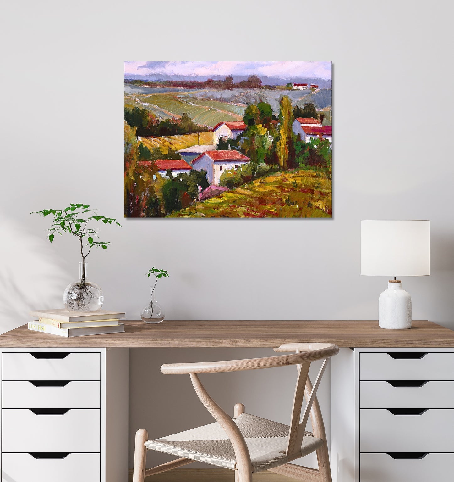 Chateau de la Grav Glossy Poster Print