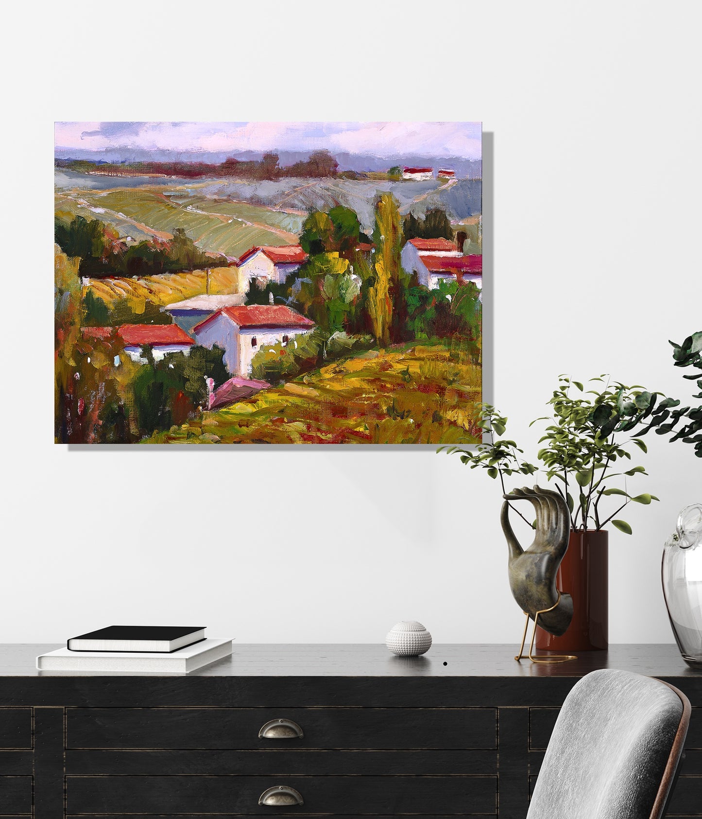 Chateau de la Grav Glossy Poster Print