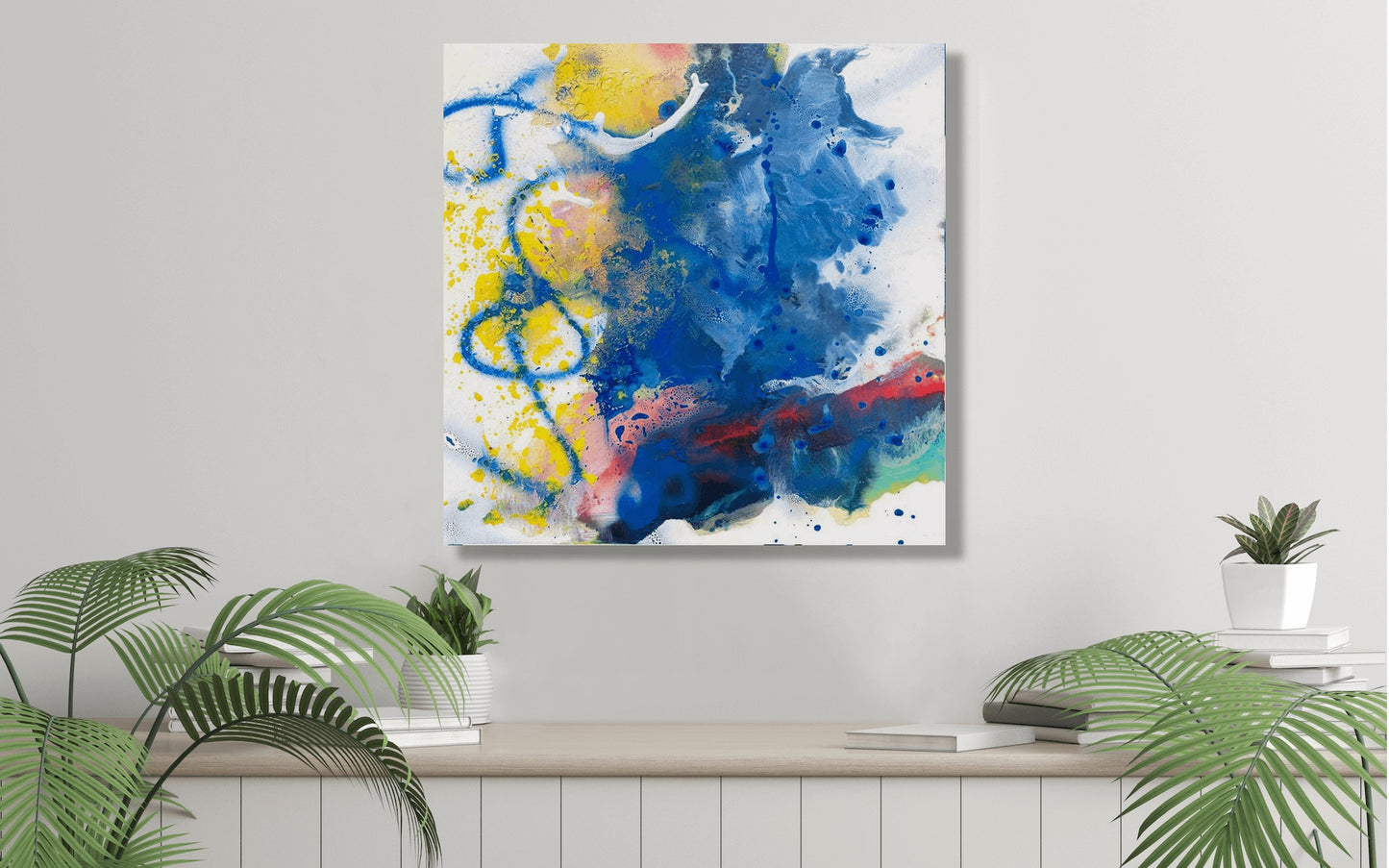 Citrine High Gloss Metal Print