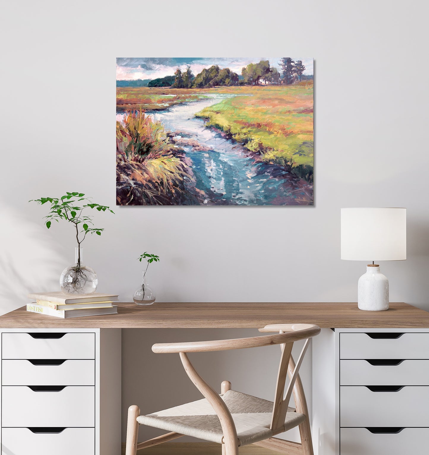 Coastal Color Glossy Poster Print