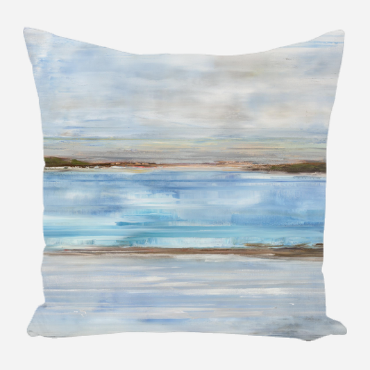 Crystal Blue Pillow