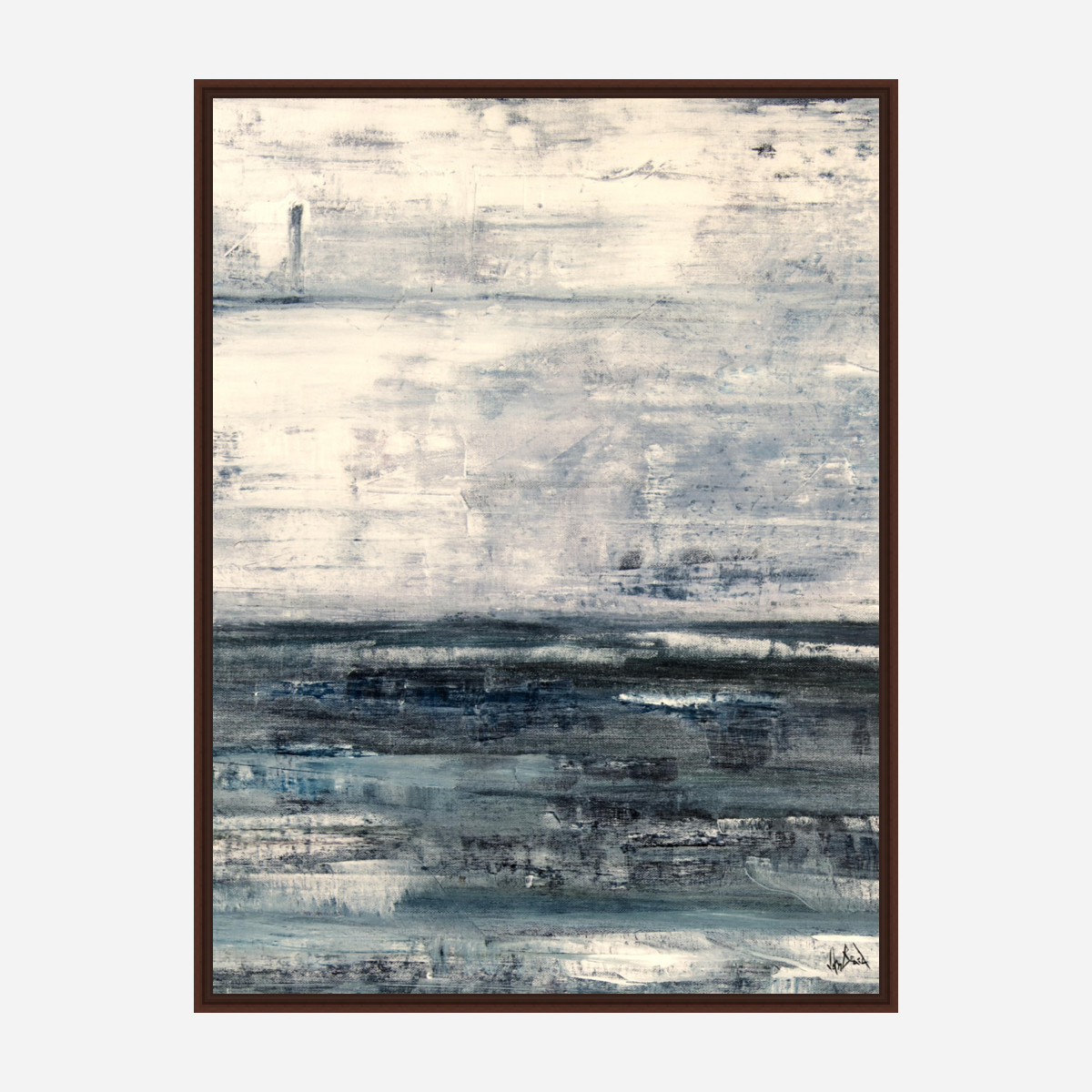 Dark Tide Artist Enhanced Canvas Print