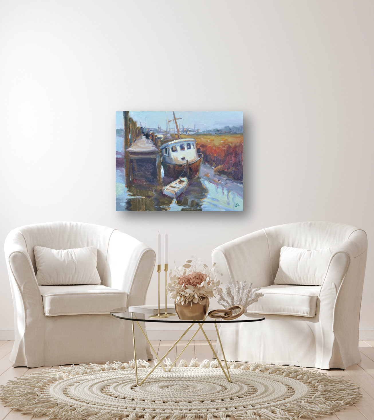 Dingy Artist Enhanced Canvas Print