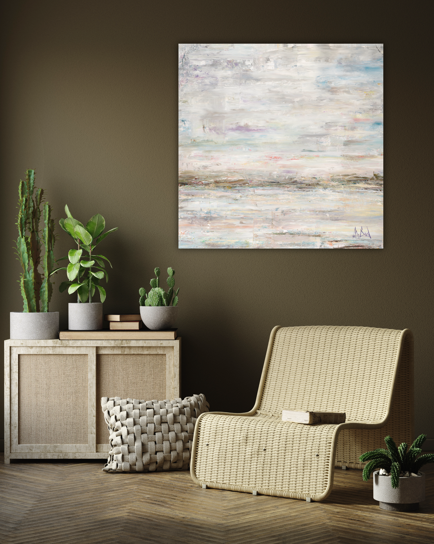 Dreamy High Gloss Metal Print