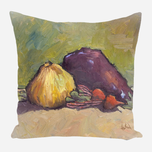Eggplant Pillow
