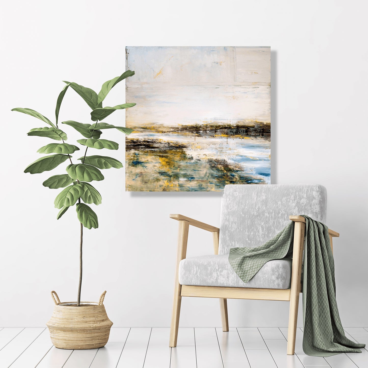 Estuary High Gloss Metal Print