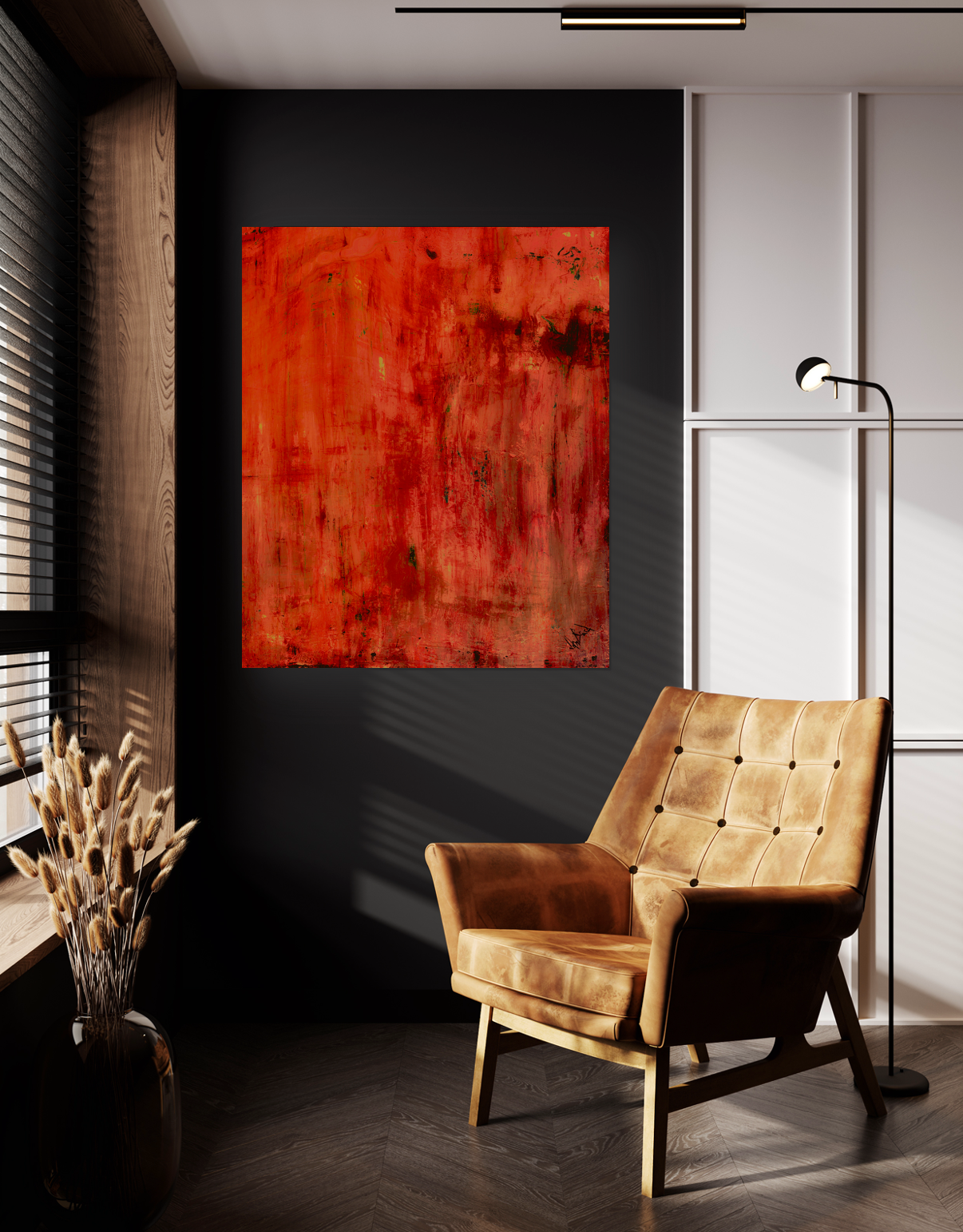 Firestarter Artist Enhanced Canvas Print