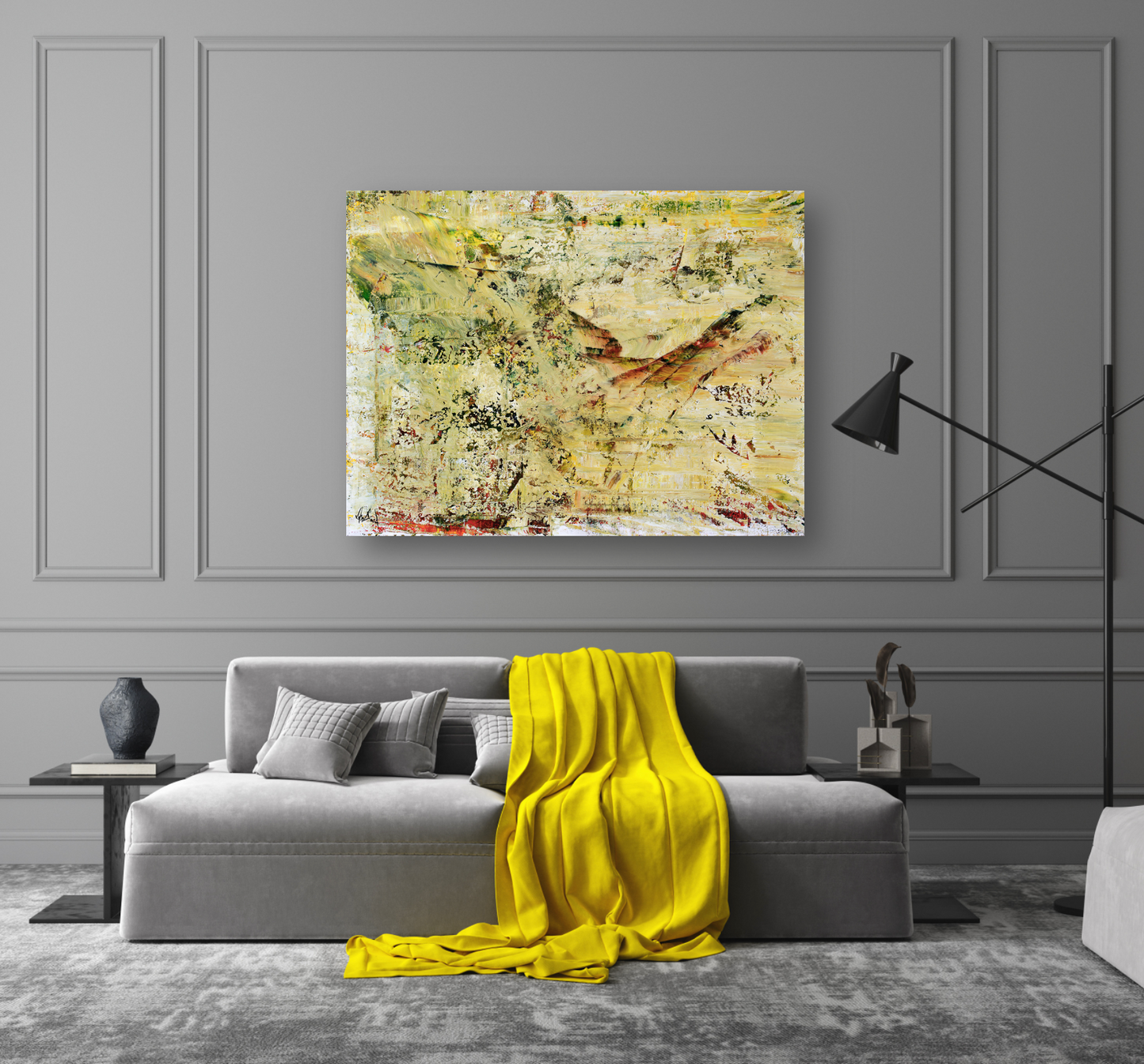 Flight Artist Enhanced Canvas Print