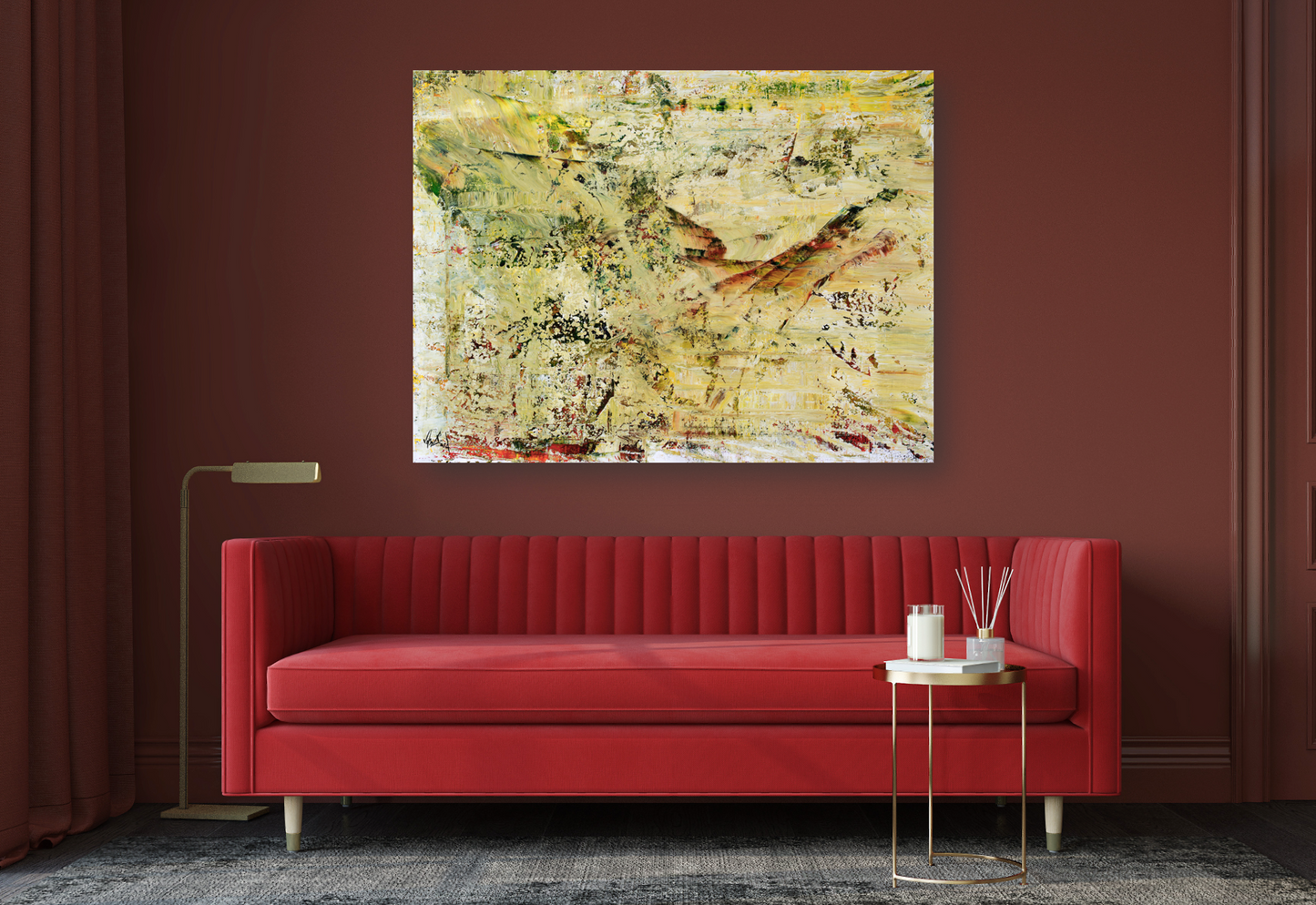 Flight Artist Enhanced Canvas Print