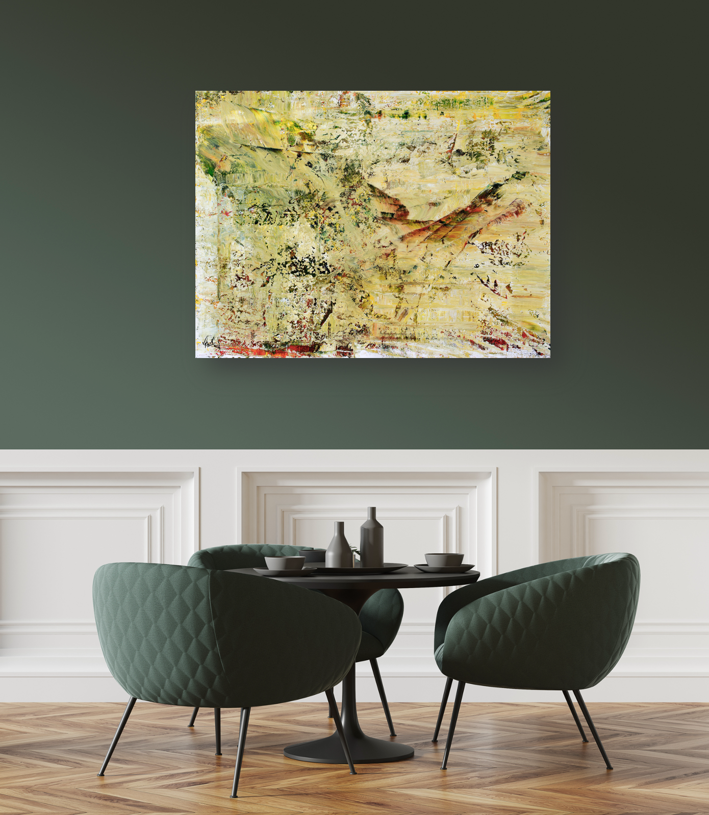 Flight Artist Enhanced Canvas Print