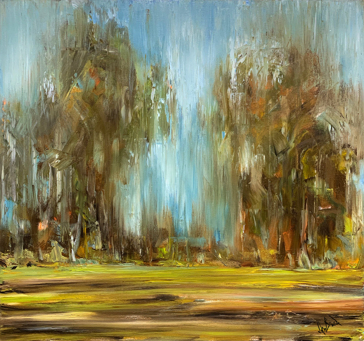 Forest Edge Artist Canvas Enhanced Print