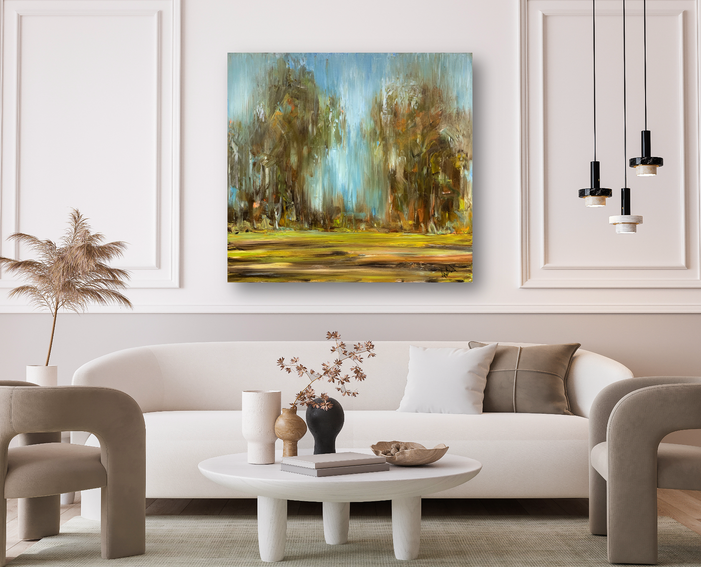 Forest Edge Artist Canvas Enhanced Print