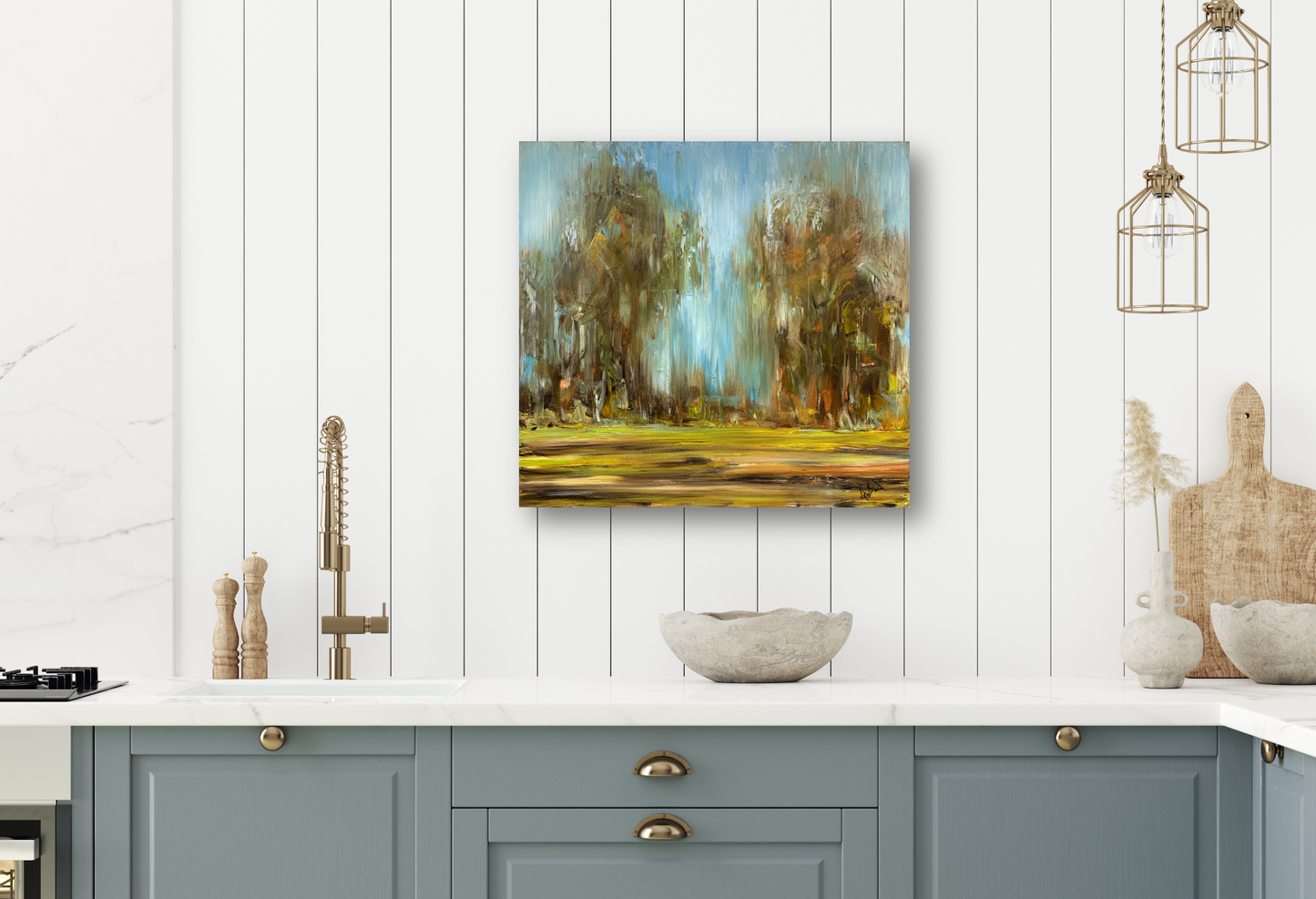 Forest Edge Artist Canvas Enhanced Print