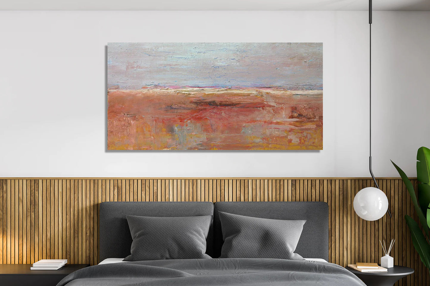 Hot Plains High Gloss Metal Print