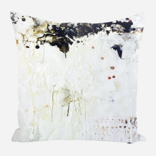 Ink Wax Paint II Pillow