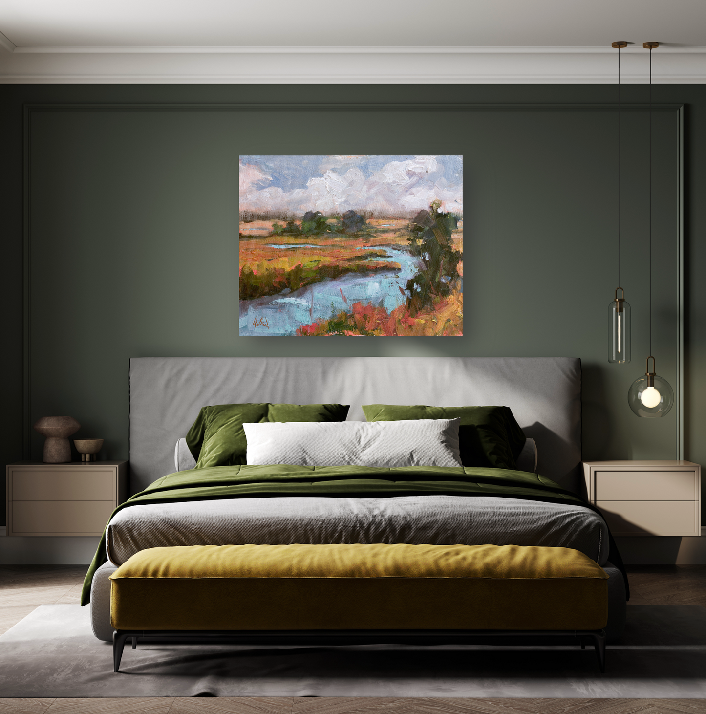 Lee's Cut Artist Enhanced Canvas Print