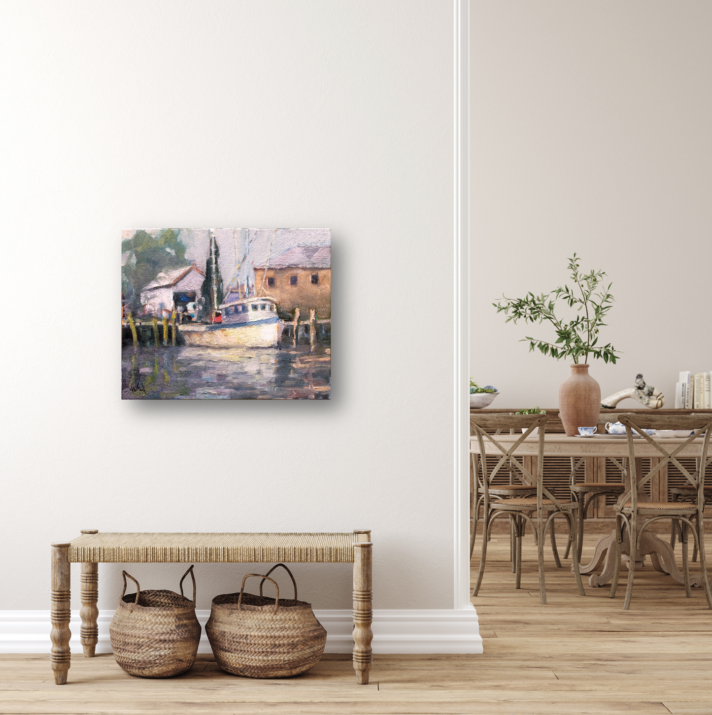 Lil' Brat Artist Enhanced Canvas Print