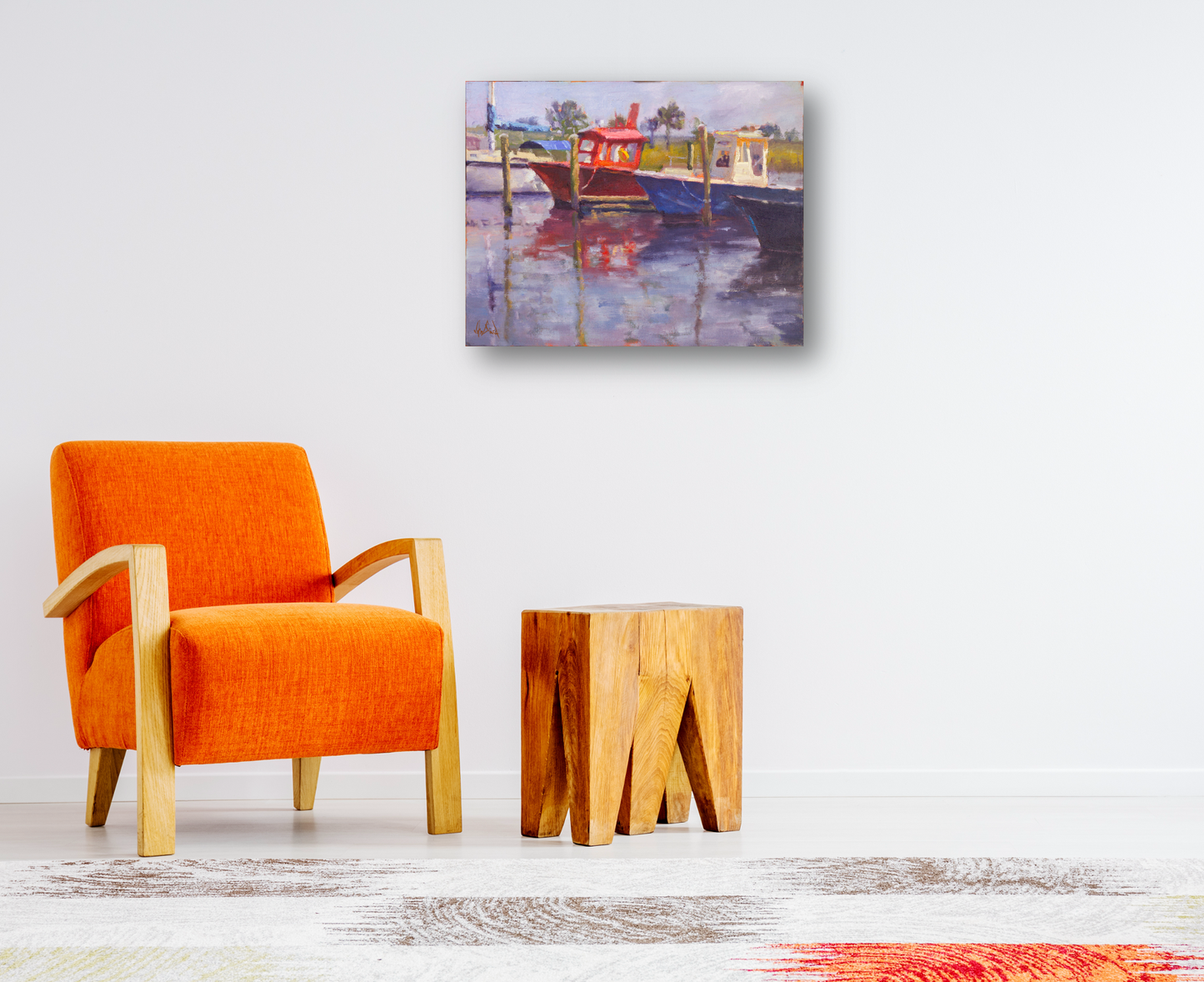 Lil' Red Artist Enhanced Canvas Print