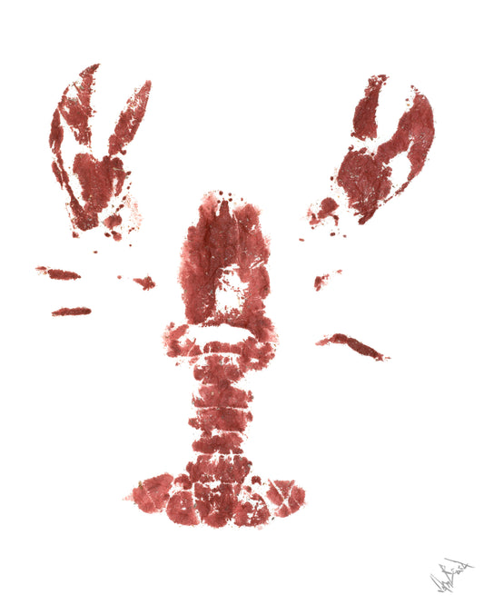 Lobster I High Gloss Metal Print