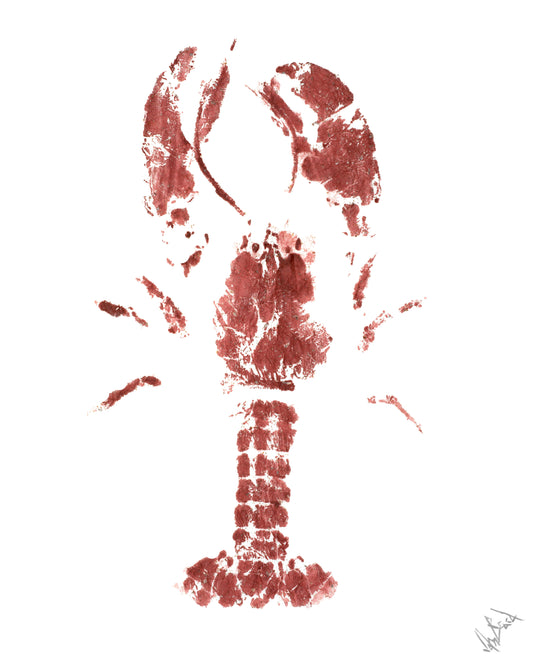 Lobster II Glossy Poster Print