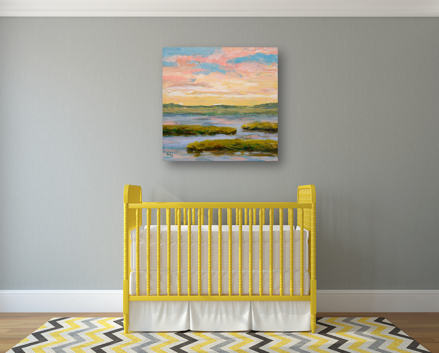 Look at that Sky Artist Canvas Enhanced Print