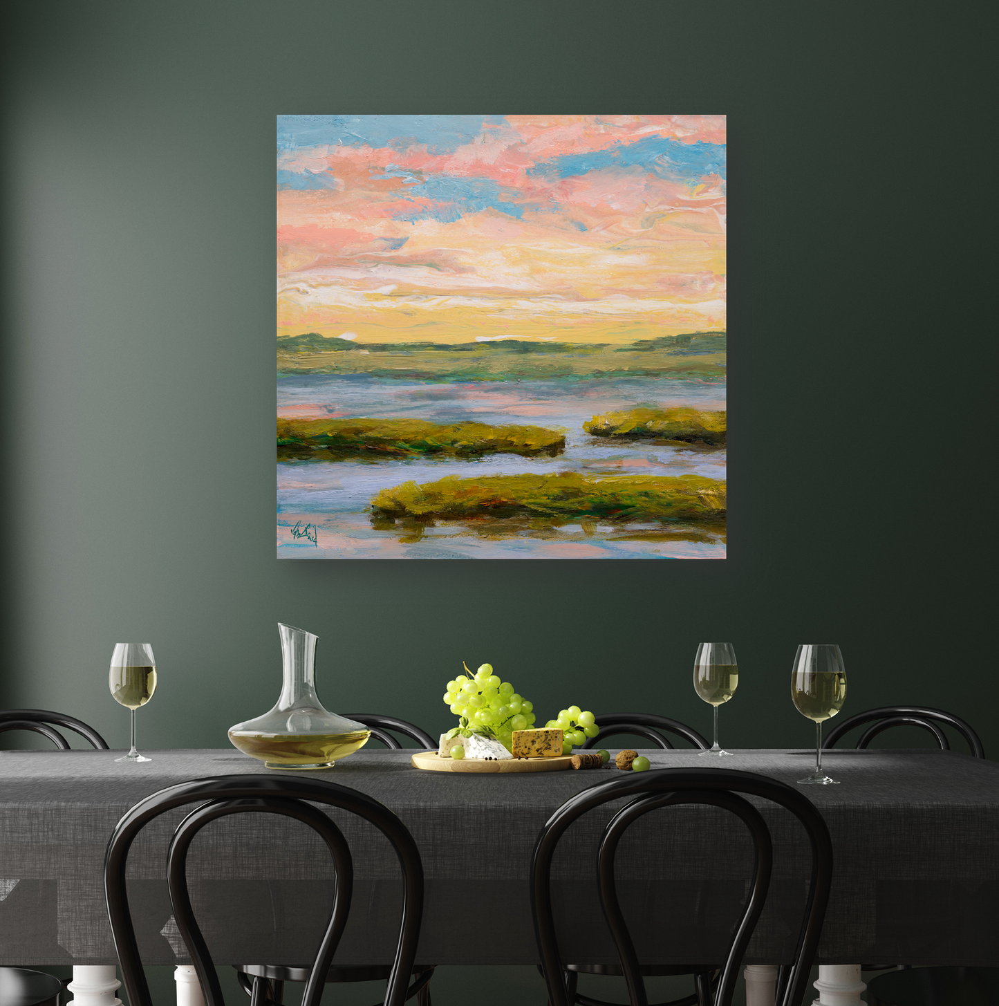 Look at that Sky Artist Canvas Enhanced Print