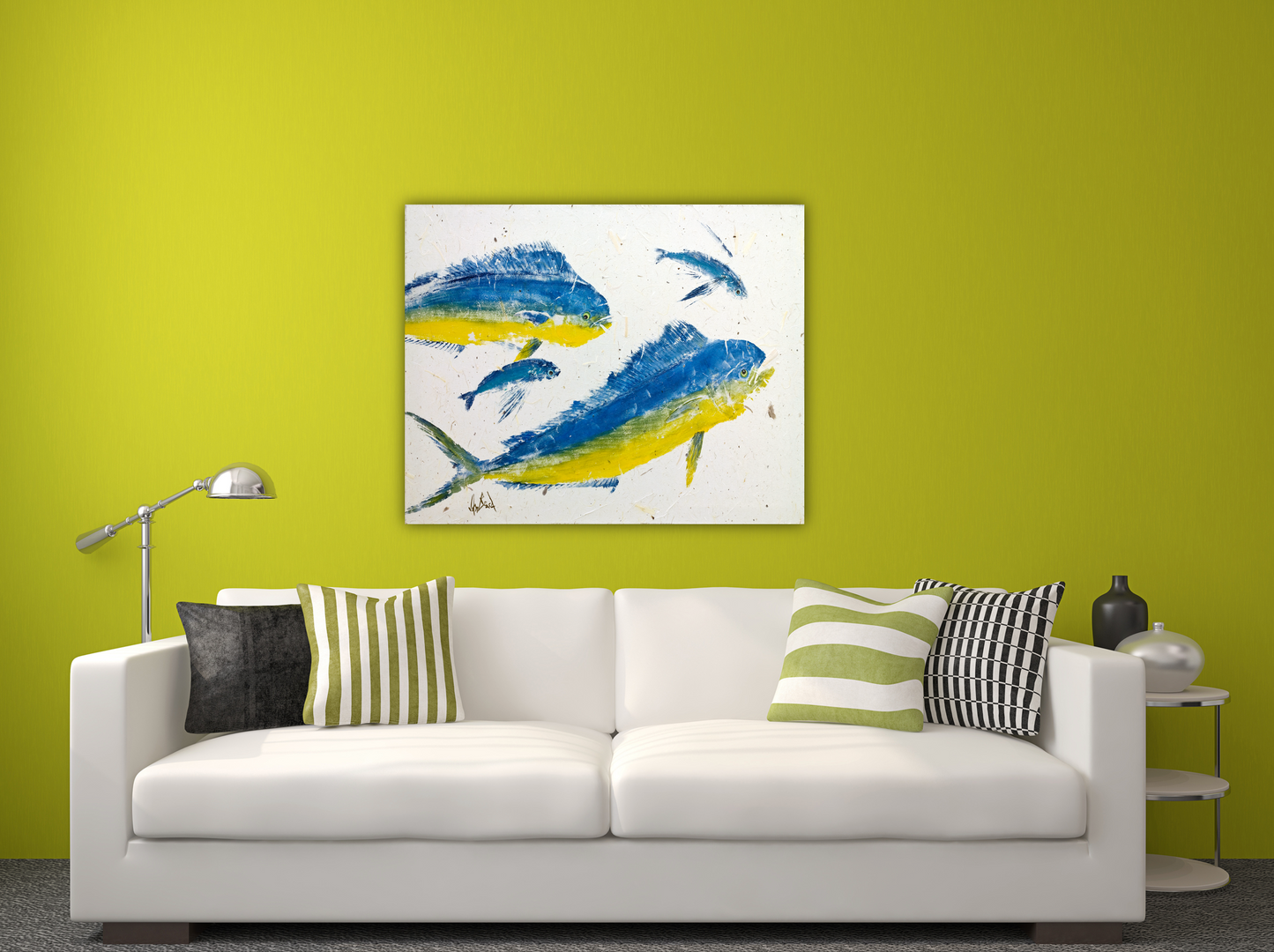 Mahi II High Gloss Acrylic Print