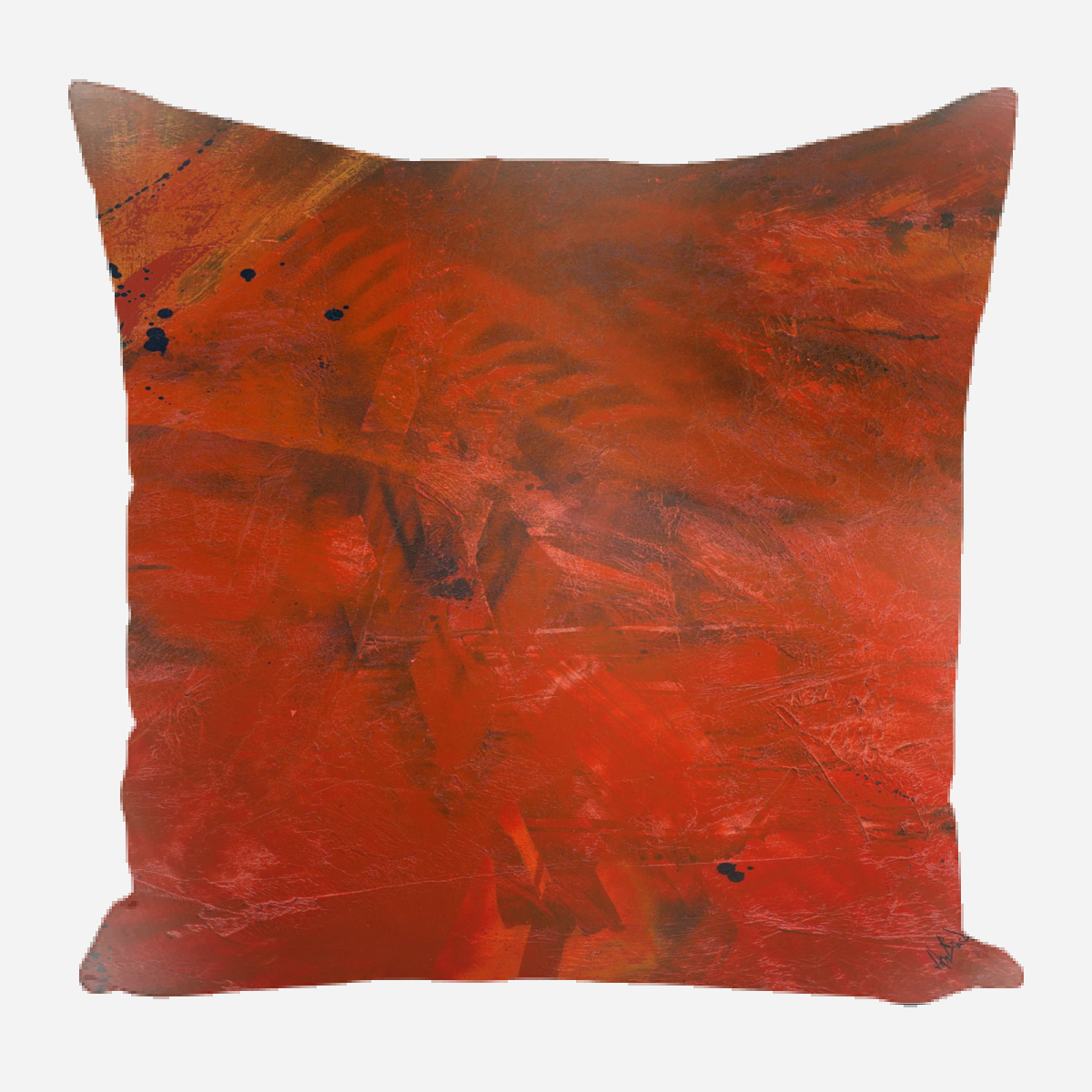 Orange Pop Pillow