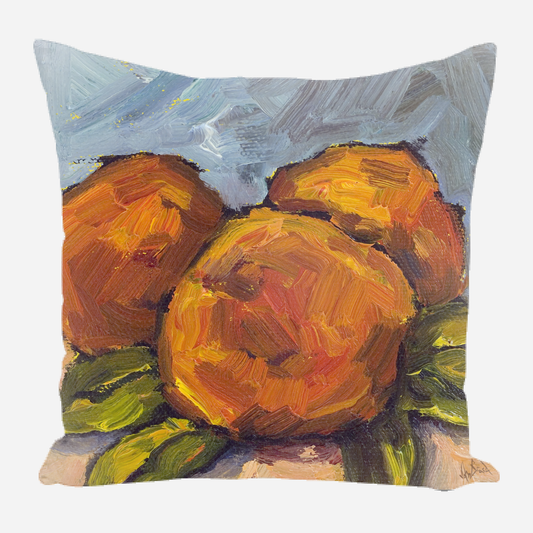 Peaches Pillow